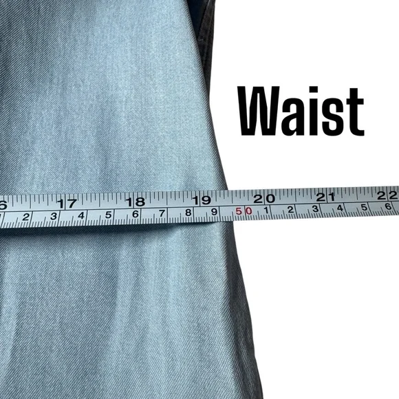 Urban Outfitters Cooperative Dress Chambray Blue Mini Shirtdress Womens XS - Picture 8 of 10